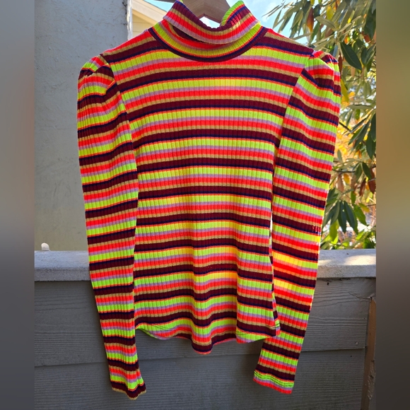 Anthropologie Tops - 🛑SOLD🛑Maeve By Anthropologie Ruched Longsleeve Turtleneck Sweater Size XS EUC